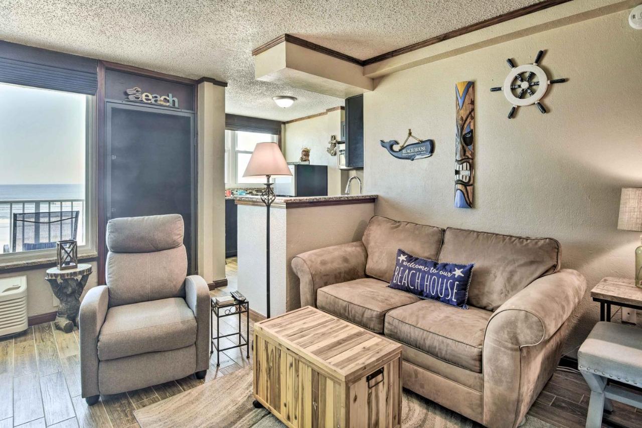 Oceanfront Daytona Beach Condo With View Kültér fotó