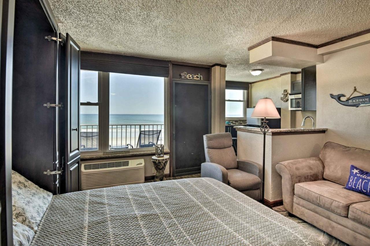 Oceanfront Daytona Beach Condo With View Kültér fotó